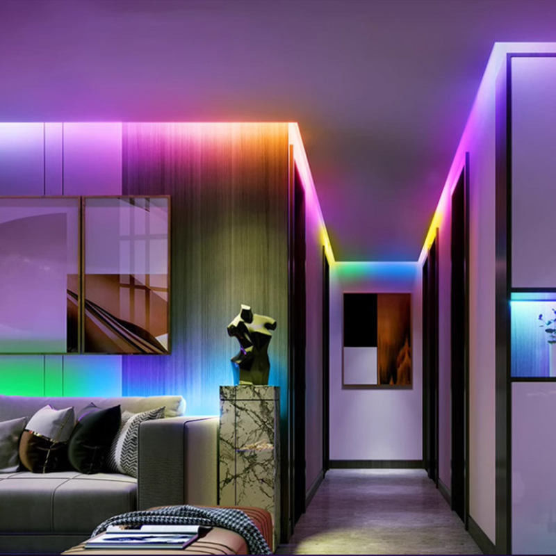 สร้างบรรยากาศที่มีความสุขด้วย FPC CHIP RESISTOR Bright COB RGB LED Strip Lamp