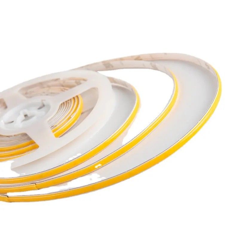 ความเบา 320 LED / m สาย LED COB แบบยืดหยุ่น สําหรับการส่องแสงในบ้าน ห้องนั่งเล่นครัว