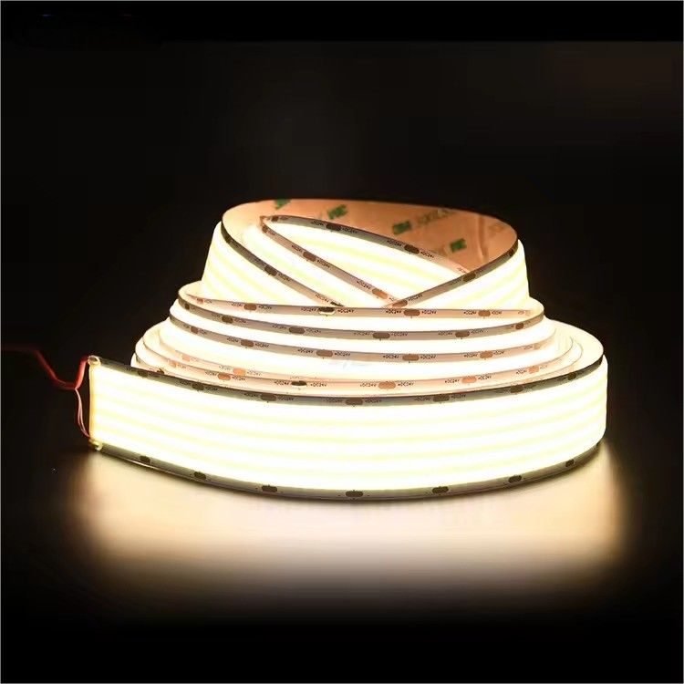 24v 30mm โฟกซิเบิล COB LED Strip Light พร้อม Super Wide 5 แถว 1600LEDs และ CRI Ra 90