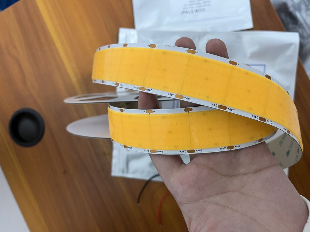 1600 LED 24V 2700K 3000K 4000K 6000K สีเดียว Cuttable Cob Led Strip ความกว้าง 30 มม