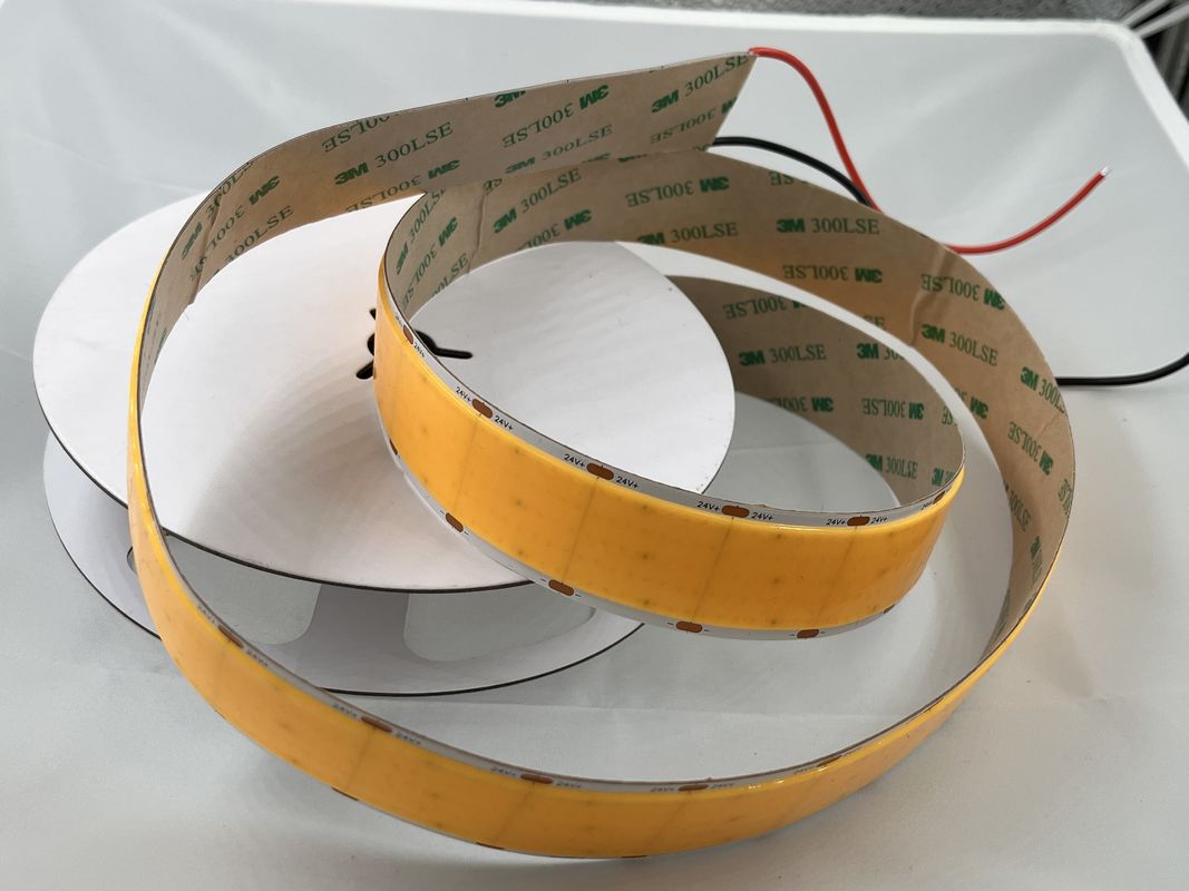 1600 LED 24V 2700K 3000K 4000K 6000K สีเดียว Cuttable Cob Led Strip ความกว้าง 30 มม