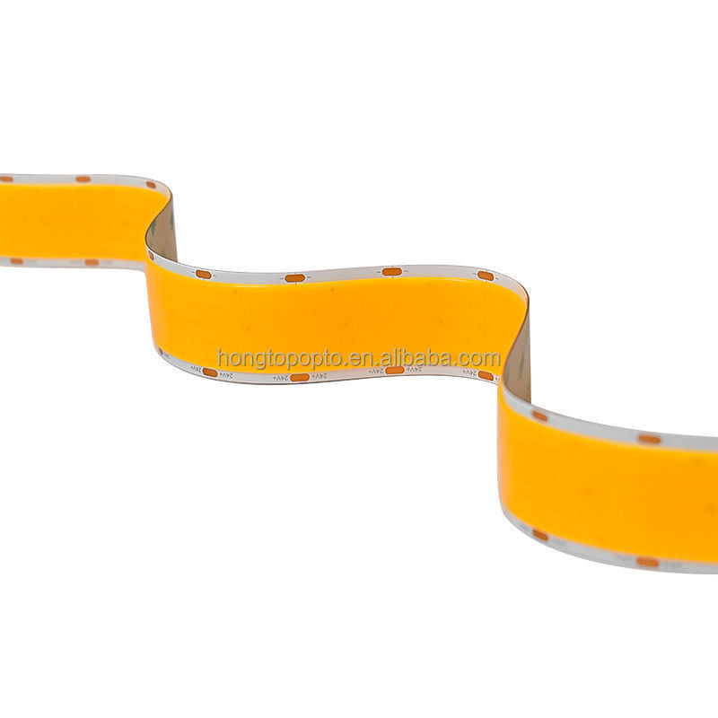 อายุการใช้งาน 50000 ชั่วโมง Ultra wide 30mm cob led strip light สําหรับการส่องแสงในบ้านสํานักงานในบ้าน