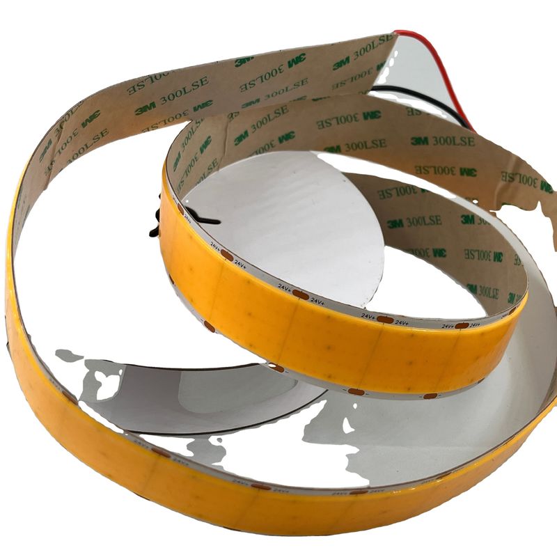 1600 ไลด์ ความกว้าง 30 มม 5 แถว COB LED Strip Light ด้วยอุณหภูมิสี 3000K/4000K/6000K