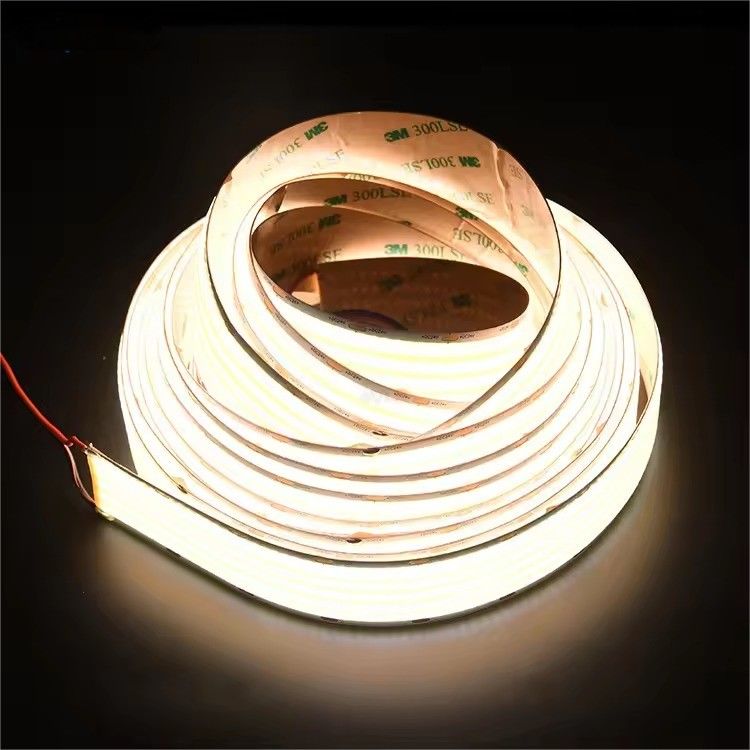 1600 ไลด์ ความกว้าง 30 มม 5 แถว COB LED Strip Light ด้วยอุณหภูมิสี 3000K/4000K/6000K