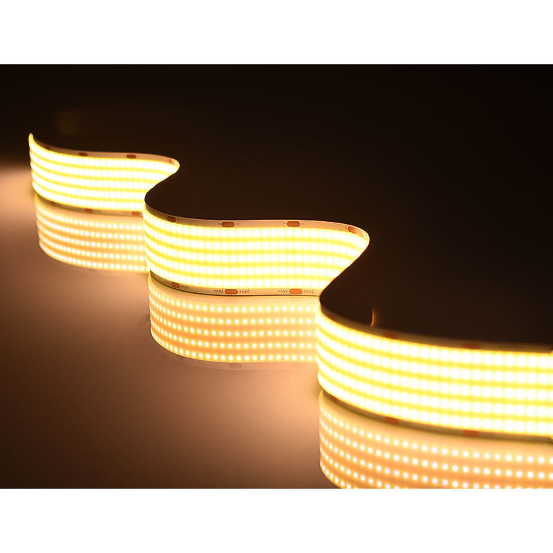 1600 ไลด์ ความกว้าง 30 มม 5 แถว COB LED Strip Light ด้วยอุณหภูมิสี 3000K/4000K/6000K