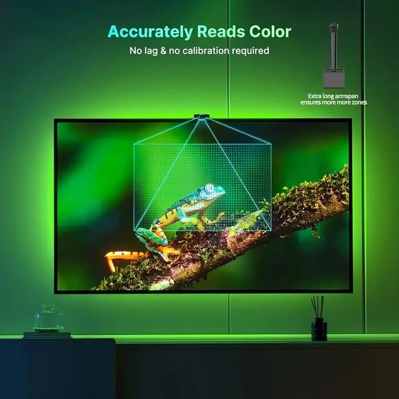 LED Type Smd5050 Led Chip Atmosphere 16.4ft LED Strip Sync to Screen Music for Google TV สายการ์ตูนการ์ตูนการ์ตูนการ์ตูนการ์ตูนการ์ตูนการ์ตูนการ์ตูนการ์ตูน