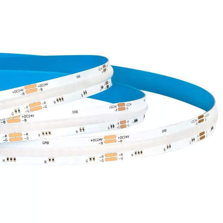 RGB Flexible Strip 756leds COB DC 12V LED Strip Light ด้วยประสิทธิภาพแสง 100lm/w