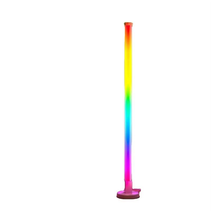 IP44 เรต DC5V Magic Music LED Floor Ambient Light Strip พร้อม APP และรีโมทคอนโทรล
