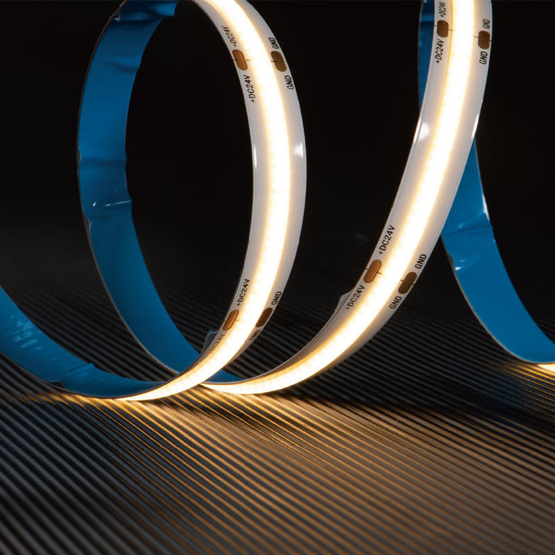 15M 20M 480Led Cob Led Strip Light Ce Rohs 24V ขาวยืดหยุ่น Cob Tira Led เทปไฟ