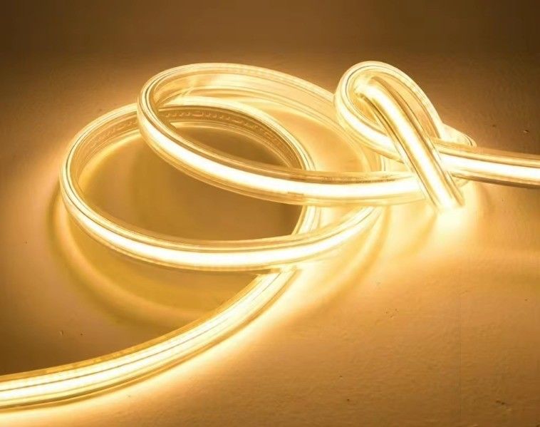 COB LED Strip Light กันน้ํา IP65 220V 110V 2- อุณหภูมิสี 2700K/3000K/4000K/6000K