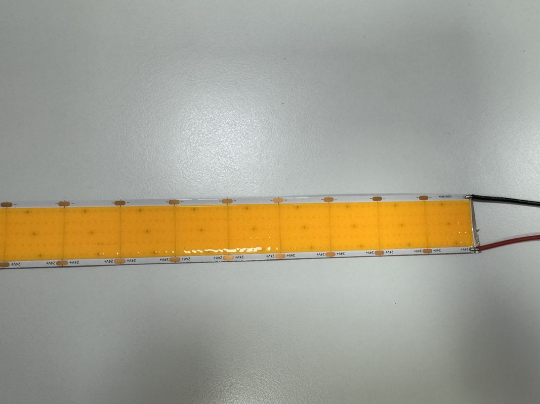 1600LEDs / m Super Wide COB Led Strip CRI 90 Super Bright 30mm 24V สําหรับแสงภายใน