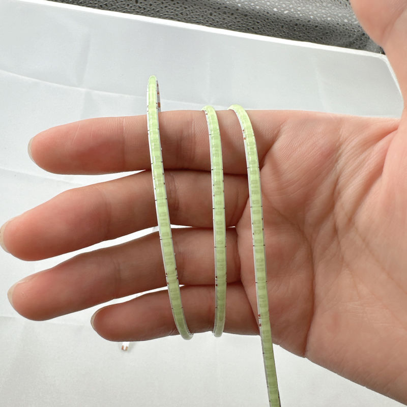 Super Thin 3mm Width Copper PCB Cob Strips Light สําหรับตกแต่งสํานักงานภายในภายนอก
