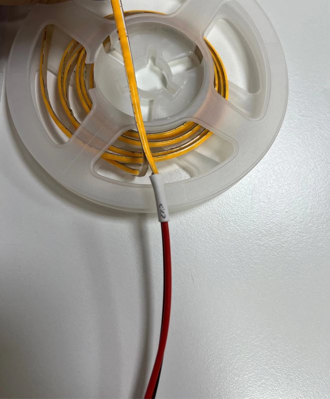 Super Thin 3mm Width Copper PCB Cob Strips Light สําหรับตกแต่งสํานักงานภายในภายนอก