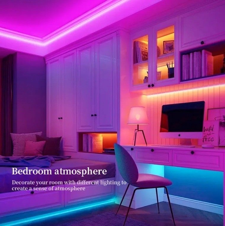 80lm/w 400leds/m Ultra Thin 5V 12V 24V IP20 สีขาว COB LED Light Strip 3mm 5mm ความกว้าง สีขาว น้ําเงิน สีแดง เขียว FCOB LED Strip