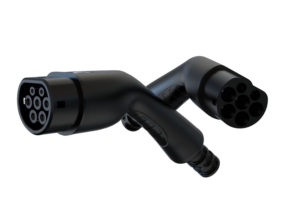 3.7kw Ev Charger ประเภท 2 ถึงประเภท 2 การชาร์จเร็ว EV การชาร์จเคเบิล